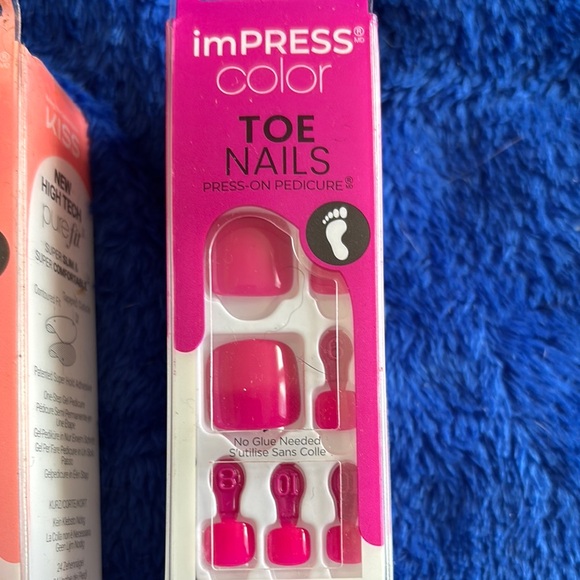 imPRESS Press-On Nails - Pink, Orange, Glitter - Picture 4 of 7